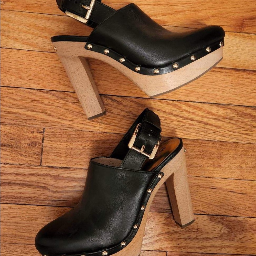 Never worn Michael Kors Beatrice Sling Platform
